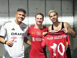 Saat Mac Allister Minta Tukaran Jersey sama Sandy Walsh