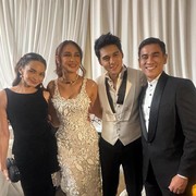 Potret Gaya Serba Hitam dan Stylish Para Tamu di Resepsi Luna Maya dan Maxime Bouttier