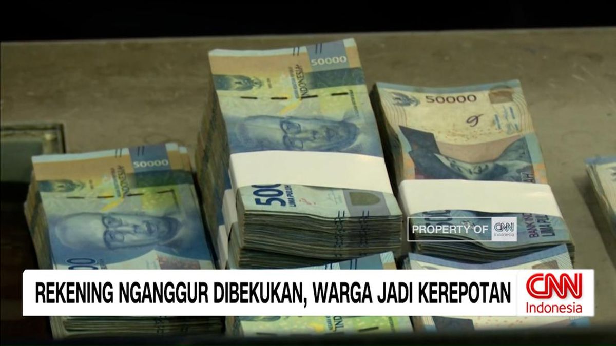 VIDEO: Rekening Nganggur Dibekukan, Warga Jadi Repot