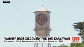 VIDEO: Warner Bros Discovery PHK 10% Pekerjanya