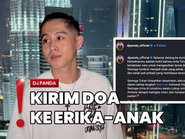 DJ Panda Sambut Kelahiran Baby Andrew, Tulis Pesan Panjang di IG