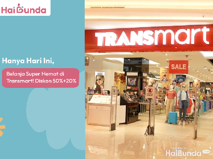 Hanya Hari Ini, Belanja Super Hemat di Transmart! Diskon 50%+20%