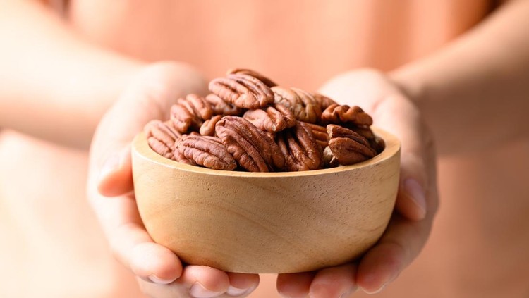 Ilustrasi kacang pecan