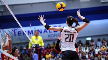Berita Olahraga Terkini CNN Sport : Hasil SEA V League: Indonesia Rebut Satu Set saat Ditekuk Thailand