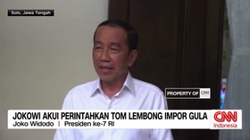 VIDEO: Jokowi Akui Perintahkan Tom Lembong Impor Gula
