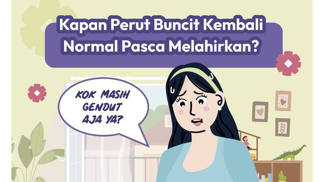 Kapan Perut Buncit Kembali Normal Pasca Melahirkan?
