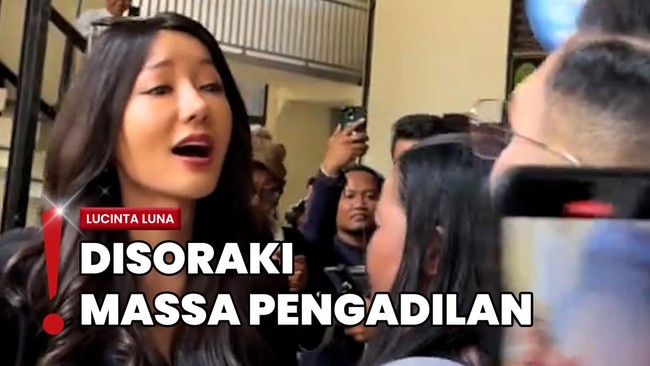 Heboh Lucinta Luna Cekcok dengan Asisten Shella Saukia di Pengadilan