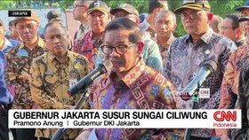 VIDEO: Pramono Anung Susur Sungai Ciliwung, Siap Tata Ruang Publik