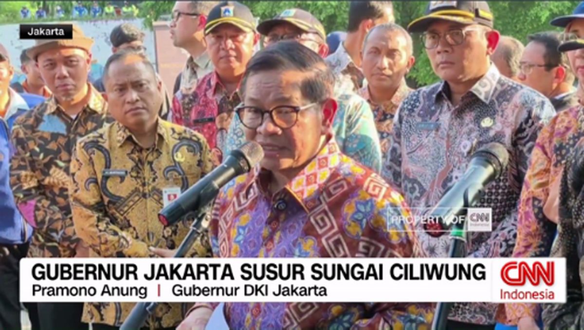 VIDEO: Pramono Anung Susur Sungai Ciliwung, Siap Tata Ruang Publik