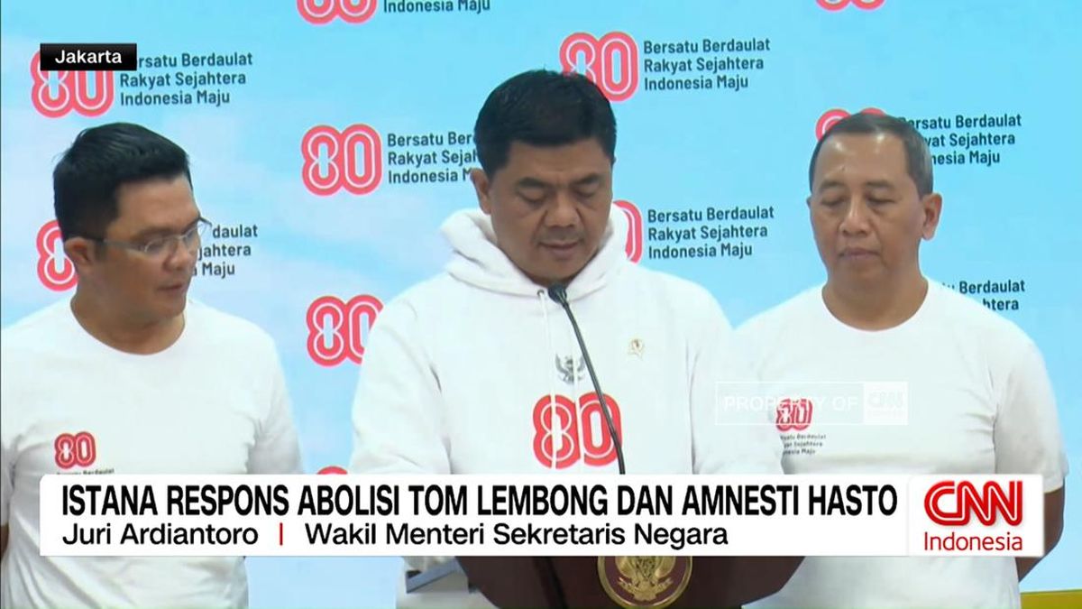 VIDEO: Istana Respons Abolisi Tom Lembong dan Amnesti Hasto
