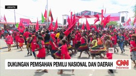 VIDEO: Dukungan Pemisahan Pemilu Nasional dan Daerah