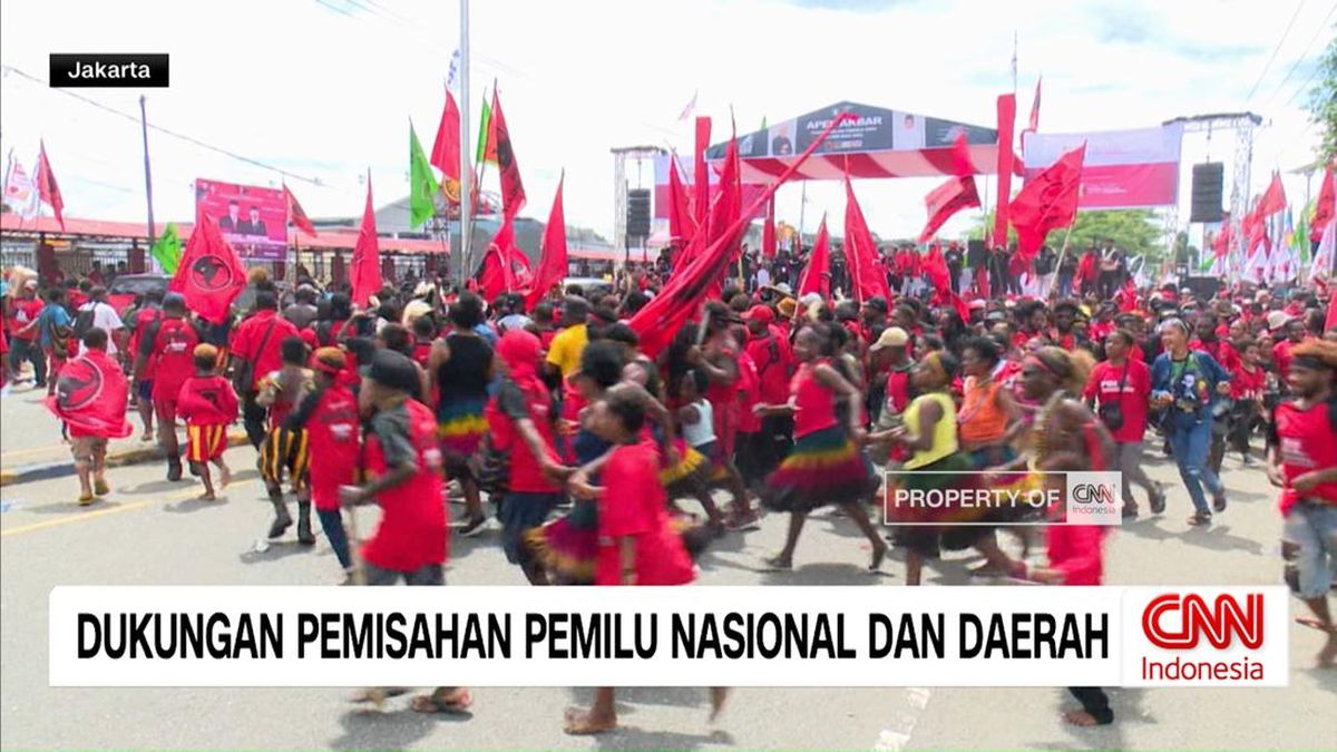 VIDEO: Dukungan Pemisahan Pemilu Nasional dan Daerah