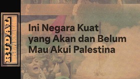 RUDAL: Ini Negara Kuat yang Akan dan Belum Mau Akui Palestina