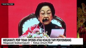 VIDEO: Megawati: PDIP Tidak Oposisi Atau Koalisi Tapi Penyeimbang