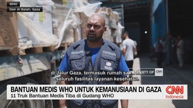 VIDEO: Bantuan Medis WHO Untuk Kemanusiaan di Gaza