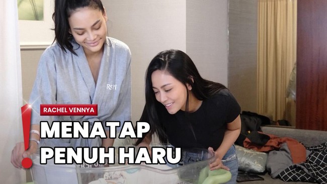 Momen Rachel Vennya Jenguk Baby Andrew, Putra Erika di RS
