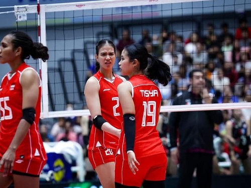 Timnas Voli Putri Indonesia 3 Kali Beruntun Jadi Juru Kunci