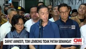 VIDEO: Dapat Amnesti, Tom Lembong Tidak Patah Semangat