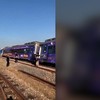 VIDEO: Penampakan Kereta Api Argo Bromo Anggrek Anjlok di Subang