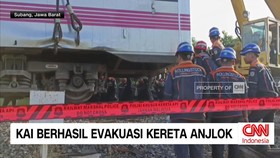 VIDEO: KAI Berhasil Evakuasi Kereta Anjlok