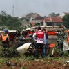 Penampakan Pesawat Latih Jatuh di Bogor yang Tewaskan Marsma Fajar
