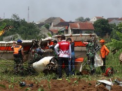 Kesaksian Warga di Lokasi Kecelakaan Pesawat Berujung Marsma Fajar Gugur