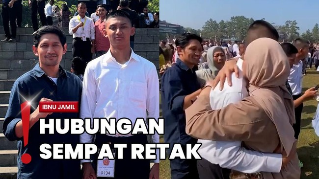 Momen Haru Ibnu Jamil Hadiri Kelulusan Anak dari Akademi Militer