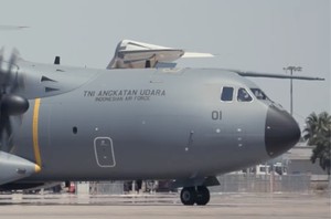 Potret Pesawat Jumbo A400M Pesanan Prabowo Terbang Perdana Potret Pesawat Jumbo A400M Pesanan Prabowo Terbang Perdana