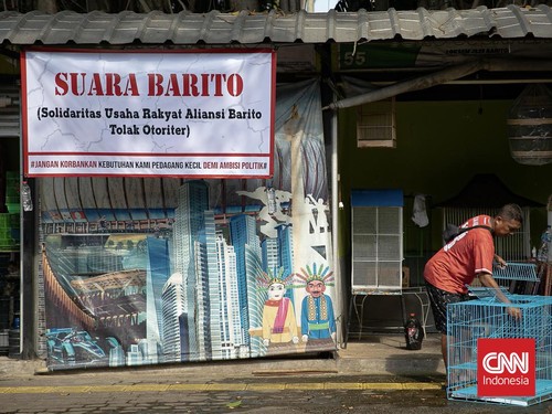 Rencana Relokasi, 50 Pedagang Masih Bertahan di Pasar Barito