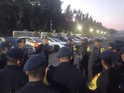 Brimob Polda Metro Bantu Amankan Aksi Bela Palestina, Pastikan Kondusif