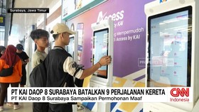 VIDEO: Pembatalan Perjalanan dan Perbaikan Jalur Kereta Api