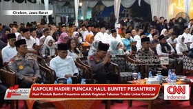 VIDEO: Kapolri Hadiri Puncak Haul Buntet Pesantren