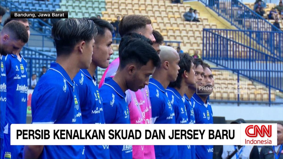 VIDEO: Persib Kenalkan Skuad dan Jersey Baru