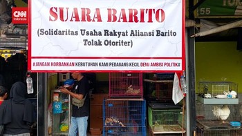 VIDEO: Pedagang Pasar Barito Jaksel Masih Bertahan Jelang Relokasi