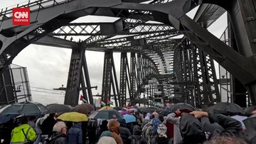 VIDEO: Aksi Bela Palestina di Sydney, Bawa Panci Simbol Kelaparan Gaza
