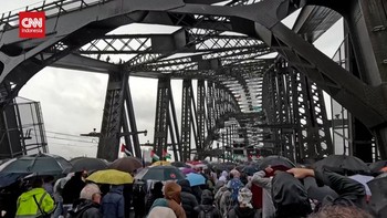 VIDEO: Aksi Bela Palestina di Sydney, Bawa Panci Simbol Kelaparan Gaza