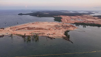 FOTO: Warga Suku Laut Terdampak Pengembangan KEK Tanjung Sauh