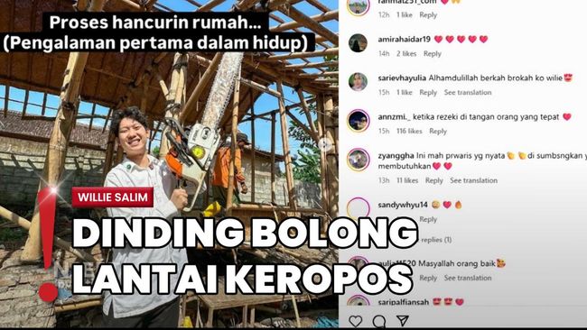 Willie Salim Bantu Bangun Rumah Warga Tak Mampu di Yogyakarta