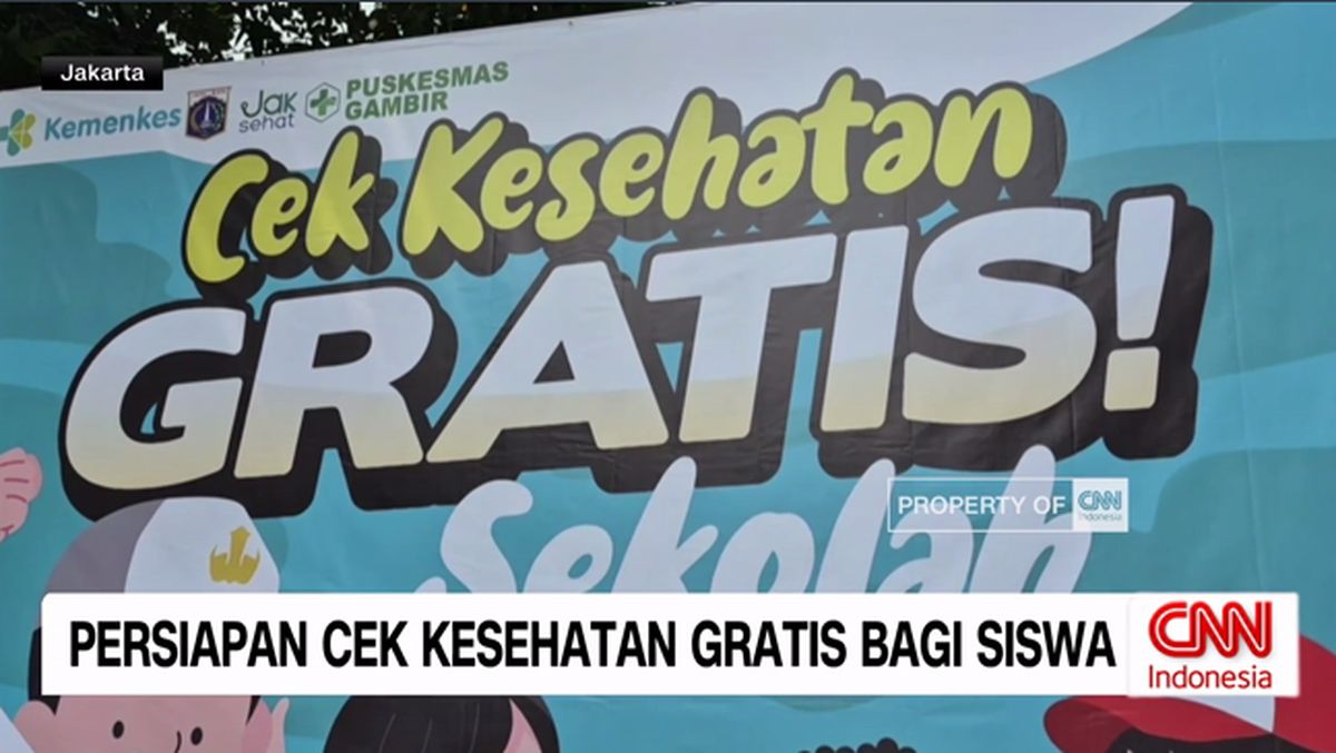 VIDEO: Cek Kesehatan Gratis Sekolah Resmi Dimulai!