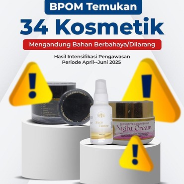 Daftar 21 Skincare yang Dicabut Izin Edarnya oleh BPOM, Ada 4 Produk Milik Doktif
