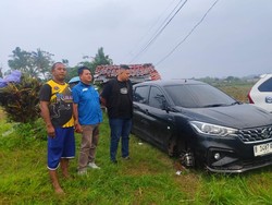 Mobil Curian Tanpa Ban di Pemakaman Bogor Ternyata Milik Perusahaan