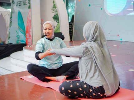 Kemeriahan Acara Nurturing Hope untuk Ibu Hamil, Ada Prenatal Yoga hingga Kelas Nutrisi