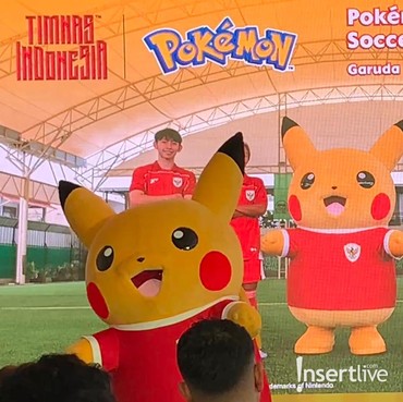Heboh Pikacu Pakai Jersey Timnas Indonesia di Permainan 'Pokemon Go'