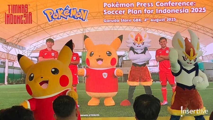 pokemon Heboh Pikacu Pakai Jersey Timnas Indonesia di Permainan ‘Pokemon Go’
