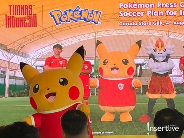 Heboh Pikacu Pakai Jersey Timnas Indonesia di Permainan 'Pokemon Go'