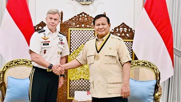 Komando Operasi Khusus AS Beri Medali Kehormatan ke Prabowo
