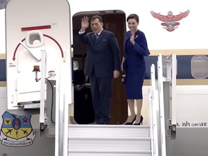 Wow, Raja-Ratu Thailand Nyetir Boeing Sendiri di Kunjungan Kenegaraan