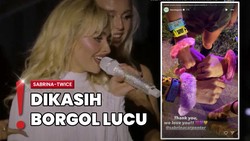 Sabrina Carpenter 'Tangkap' Tiga Member TWICE' di Lollapaloza