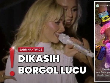 Sabrina Carpenter 'Tangkap' Tiga Member TWICE' di Lollapaloza