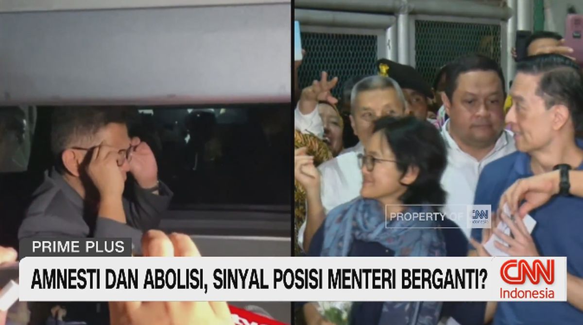 VIDEO: Amnesti Hasto dan Abolisi Tom, Sinyal Posisi Menteri Berganti?